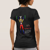 T-shirt femme Vixen de cuisine noir (Dos)