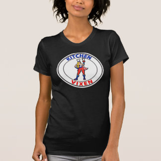 T-shirt femme Vixen de cuisine noir