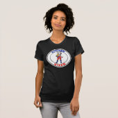 T-shirt femme Vixen de cuisine noir (Devant entier)
