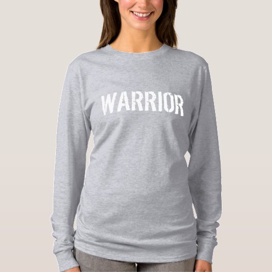 T-shirt femme WARRIOR à manches longues (Devant)