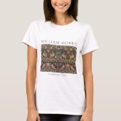 T-shirt femme William Morris Strawberry Thief (Devant)