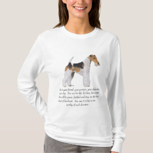 T-shirt FEMME Wire Fox Terrier Keepsaké