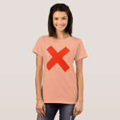 T-shirt femme X (Devant entier)