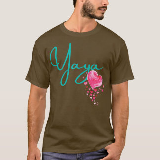 T-shirt Femme Yaya pour la grand-mère grecque Nicknam