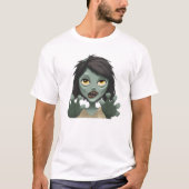 T-shirt Femme Zombie - Emoji (Devant)