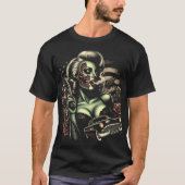 T-shirt Femme Zombie Hot (Devant)