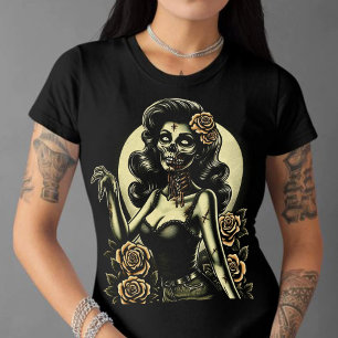 T-shirt Femme Zombie Hot