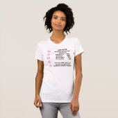 T-SHIRT FEMMES (Devant entier)