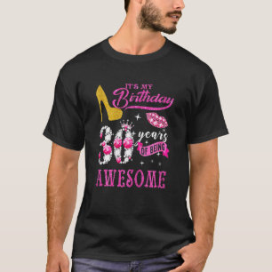T-shirt Femmes 30 Et Fabuleux 30ème Anniversaire Chaussure