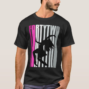 T-shirt Femmes 42e Danse Danse Anniversaire Danseuse Reine