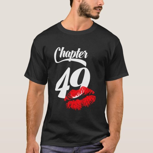 T-shirt Femmes 49E Anniversaire Lèvres Chapitre 49 Ans 197 (Devant)