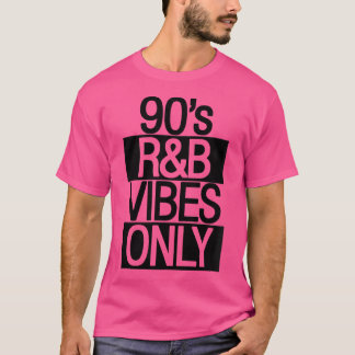 T-shirt Femmes 90S Vibes Rb Seulement Quatre-Vingt-Dix Rnb