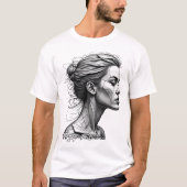 T-shirt Femmes Abstraites (Devant)