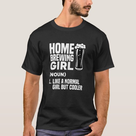 T-shirt Femmes Accueil Fille Brassante Comme Une Fille Nor (Devant)