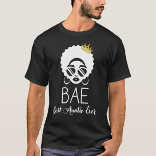 T-shirt Femmes Africaines Américaines Mignonnes Bae Meille