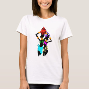 T-shirt Femmes africaines de panier