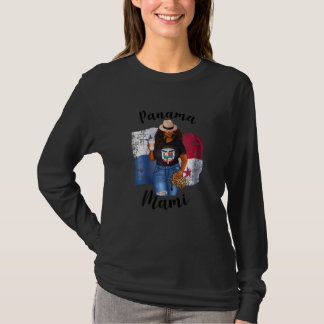 T-shirt Femmes Africaines Panama Mami aime Café Café Caféi
