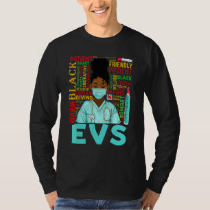 T-shirt Femmes afro-américaines Black Ms Nurse Black Histo