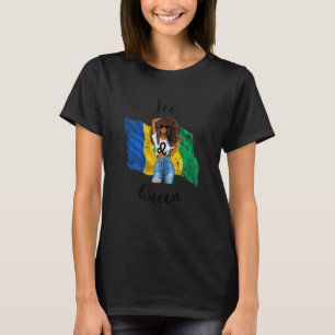 T-shirt Femmes Afro St Vincent Leo Queen African St Vincen