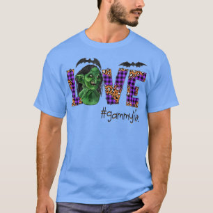 T-shirt Femmes Aimer halloween art effrayant Gammy cadeau