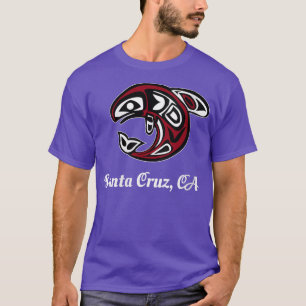 T-shirt Femmes amérindiennes Cruz Père Noël CA Tribal Orca