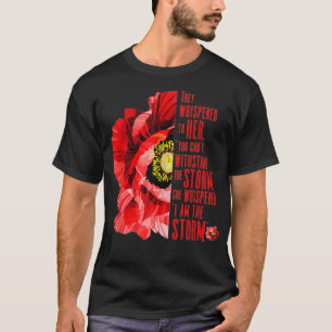 T-shirt Femmes, Anciens Combattants Pavot Rouge, Je suis l