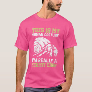 T-shirt FEMMES Animaux de mer Hermite Crabe Aquarist Crabe