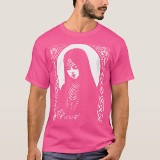 T-shirt Femmes Art foncé Occulte gothique Batcave Girl Pos
