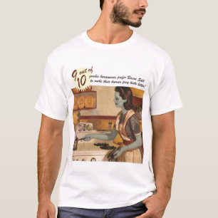 T-shirt Femmes au foyer de zombi