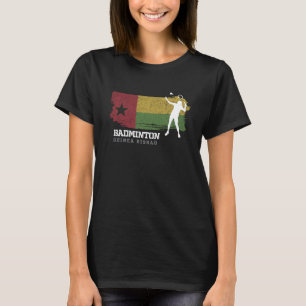 T-shirt Femmes Badminton Guinée Bissau Net Games Player Ba