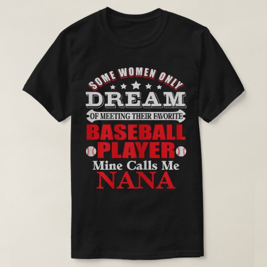 T-shirt FEMMES Baseball    NanaBaseball Nana T  (Design devant)