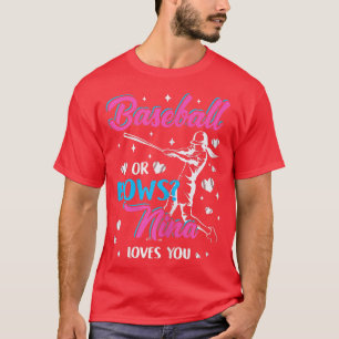 T-shirt Femmes Baseball Ou Bows Nina Vous Aime Genre Réve