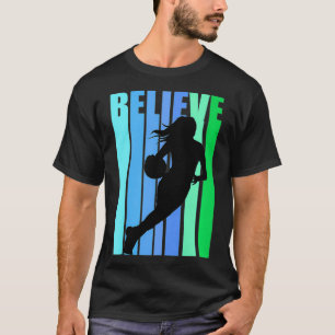T-shirt Femmes Basket-ball de basket-ball croit l'inspecte