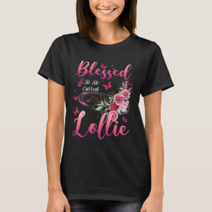 T-shirt Femmes Béni D'Être Appelé Lollie Mignonnes Filles