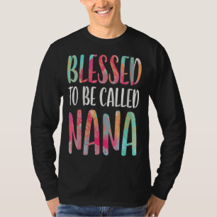 T-shirt Femmes Béni d'être appelé Nana Fête des Mères 1