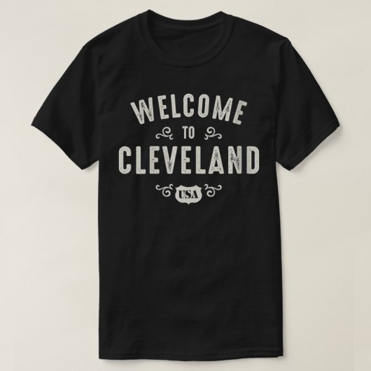 T-shirt Femmes Bienvenue À Cleveland Le Cool De Forest Cit (Design devant)