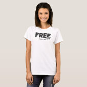 T-shirt femmes blanches (Devant entier)