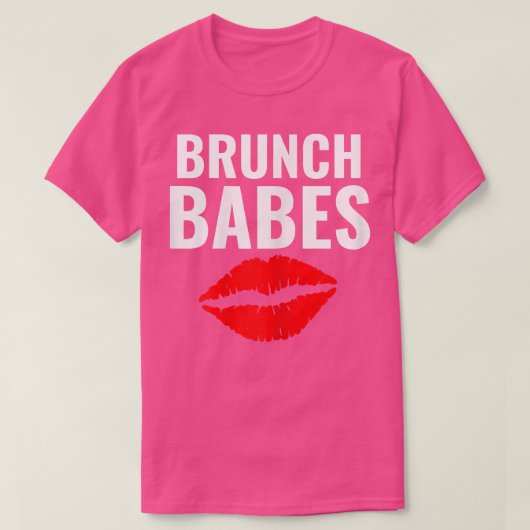 T-shirt FEMMES Brunch BébésAmusant dimanche Brunch Outfit  (Design devant)