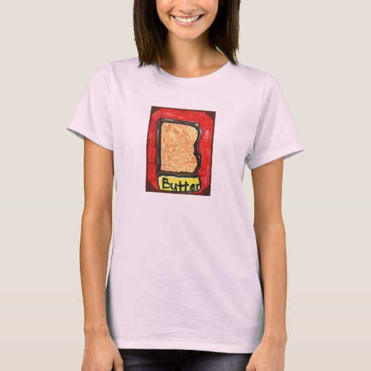T-shirt femmes butteredtoast (Devant)