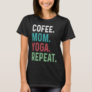T-shirt Femmes Café Yoga Maman Café Yoga Entraînement Medi