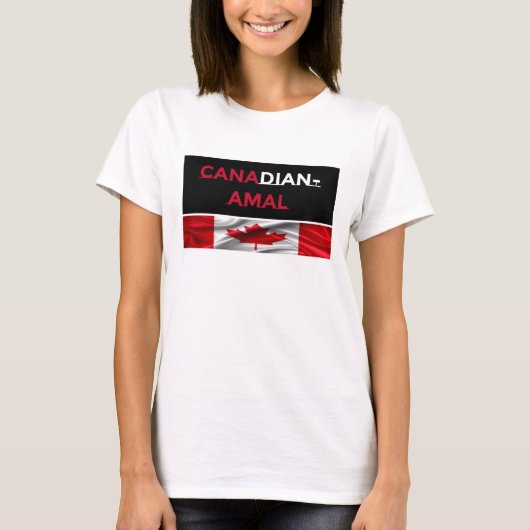 T-shirt Femmes canadiennes-amales (Devant)