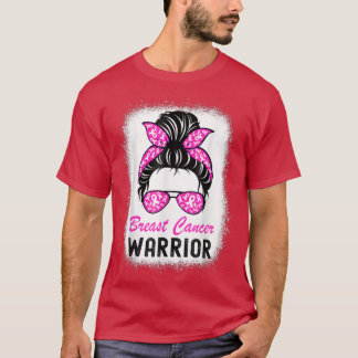 T-shirt Femmes Cancer du sein Guerrier du cancer du sein D