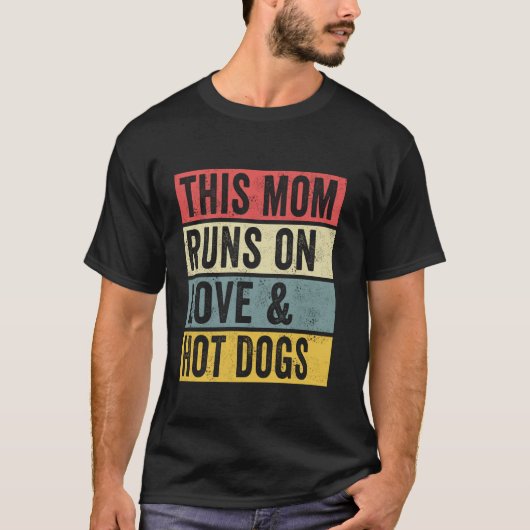 T-shirt Femmes Cette Mère S'Exerce Sur L'Amour Et Chiens C (Devant)