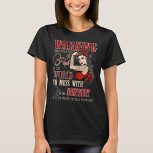 T-shirt Femmes Cette Personne À But Non Lucratif Est La Se