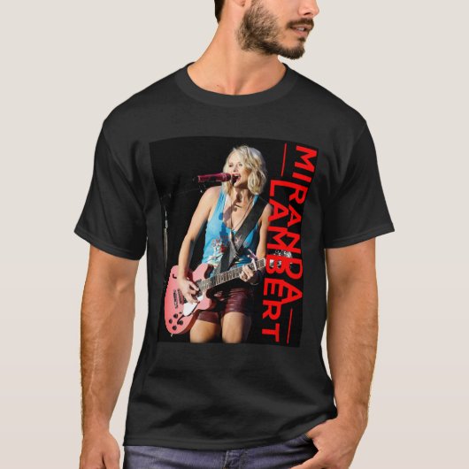 T-shirt Femmes chanteuses de musique Miranda Lambert (Devant)