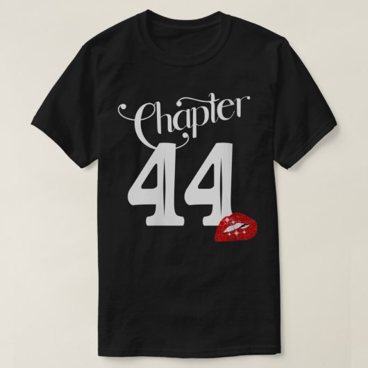T-shirt Femmes Chapitre 44, 44e anniversaire, lèvres Chapi (Design devant)