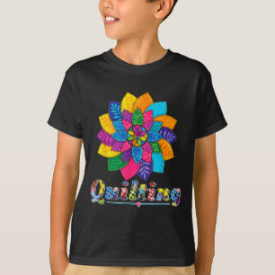 T-shirt Femmes Cool Couture Patchwork Amour Modèles De Cou