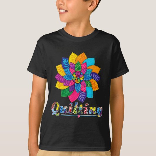 T-shirt Femmes Cool Couture Patchwork Amour Modèles De Cou (Devant)
