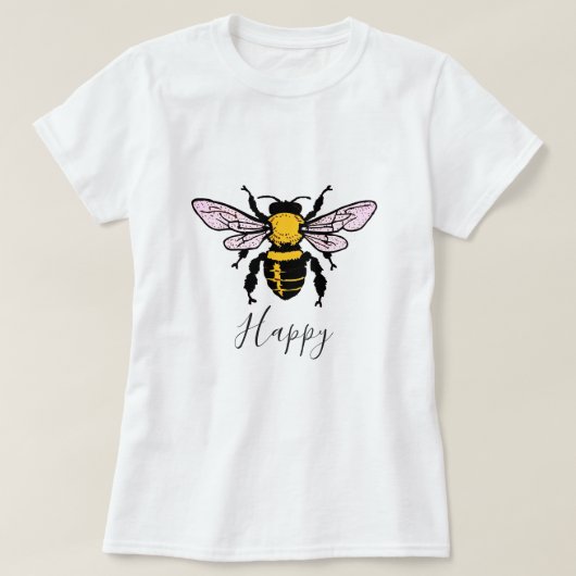 T-shirt femmes d'Abee Happy (Design devant)