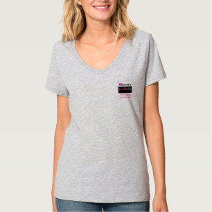 T-shirt Femmes Dans Les Médias Sportif Tee - shirt Gris